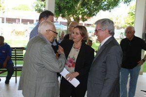 Professora Rosa e desembargador José Braga recebem doutor Moyses Israel